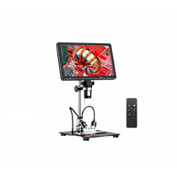 DM12 10.1'' IPS Ekranlı Dijital Video 3D Mikroskop 2000X