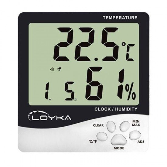 Loyka H100P H100 Plus Sıcaklık ve Nem Ölçer