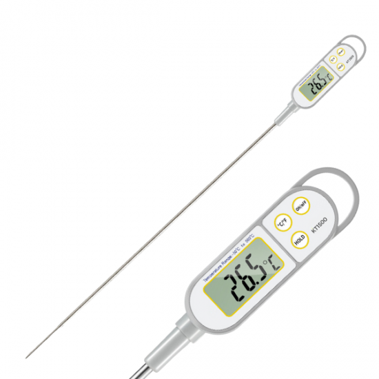 OEM KT1500 Uzun Problu Geniş Ekranlı Termometre 46cm 500°C