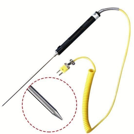 NR nr-81539 NR 81539 K Tipi Sıcaklık Ölçer Prob -50°C +500°C
