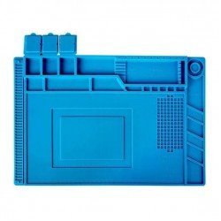 S160 Isıya Dayanıklı Manyetik Silikon Tamir Pedi 500°C 30x45cm Servis Matı S160 Isıya Dayanıklı Manyetik Silikon Tamir Pedi 500°C 30x45cm Servis Matı