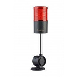 MUCCO SNT-7013-S1-1-D-10U Ayaklı Sabit-kırmızı 12-24v Ac/dc, 1 Katlı Işıklı Kolon Devrilme Aparatlı 10cm