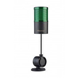 MUCCO SNT-7013-S1-2-D-10U Sabit-yeşil 12-24v Ac/dc, 1 Katlı Işıklı Kolon Devrilme Aparatlı 10cm Ayaklı