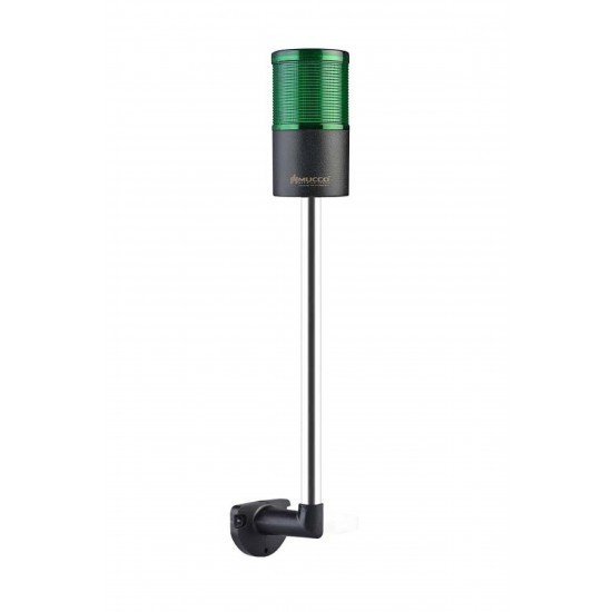 MUCCO SNT-7013-S1-2-L-30U Sabit-yeşil 12-24v Ac/dc, 1 Katlı Işıklı Kolon Duvara Montaj 30cm Ayaklı