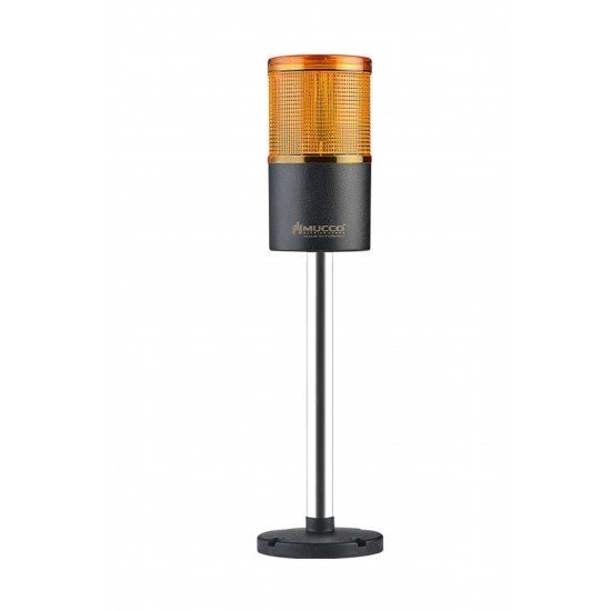 MUCCO SNT-7013-S1-3-20U Sabit-yeşil 12-24v Ac/dc, 1 Katlı Işıklı Kolon 20cm Uzatma Ayaklı