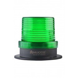 MUCCO SNT-910-B-2 90 Çap 5 Işık Modu 10 Melodili Buzzerlı 12-24v Ac/dc Yeşil Tepe Lambası