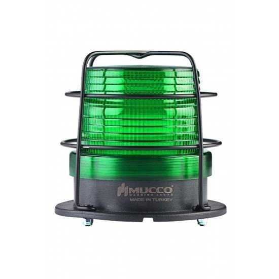 MUCCO SNT-925-KFS-2 90 Çap 5 Işık Modu Power Ledli 85-250v Ac/dc Kafesli Yeşil Tepe Lambası MUCCO SNT-925-KFS-2 90 Çap 5 Işık Modu Power Ledli 85-250v Ac/dc Kafesli Yeşil Tepe Lambası