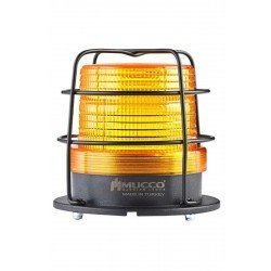 MUCCO SNT-925-KFS-3 90 Çap 5 Işık Modu Power Ledli 85-250v Ac/dc Kafesli Sarı Tepe Lambası