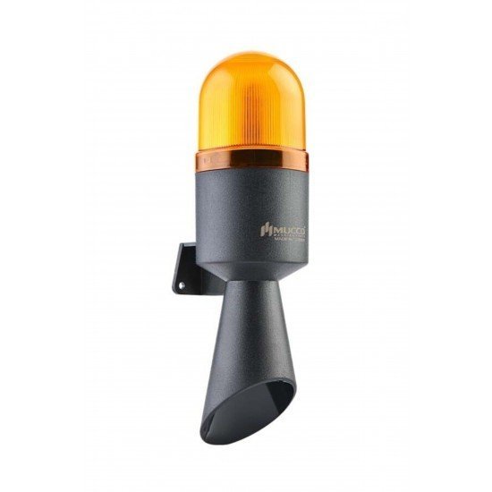 MUCCO SNT-B712-3 Sarı 4 Ayrı Işık Modlu 16 Melodili Üniversal Borulu Korna 40-250v Ac/dc MUCCO SNT-B712-3 Sarı 4 Ayrı Işık Modlu 16 Melodili Üniversal Borulu Korna 40-250v Ac/dc