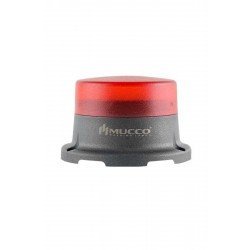 MUCCO SNT-M725-FB-1 70 Çap Flaşör Buzzerlı 40-250v Ac/dc Kırmızı Mini Tepe Lambası
