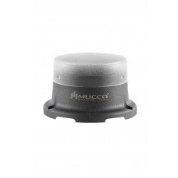 MUCCO SNT-M725-SB-5 70 Çap Flaşör Buzzerlı 40-250v Ac/dc Beyaz Mini Tepe Lambası