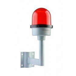 MUCCO SNT-U125-D1-24 Çap 125 Tek Kollu Duvara Montaj Flaşör Uçak Ikaz Lambası 24v /dc