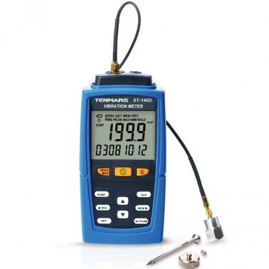 Tenmars TM-140D Kayıt Özellikli Titreşim Ölçer Tenmars TM-140D Kayıt Özellikli Titreşim Ölçer