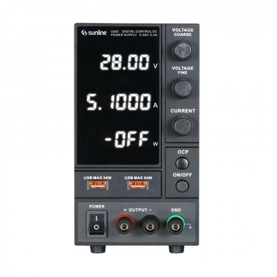 Sunline U202 30V 5A Programlanabilir Dc Güç Kaynağı Sunline U202 30V 5A Programlanabilir Dc Güç Kaynağı