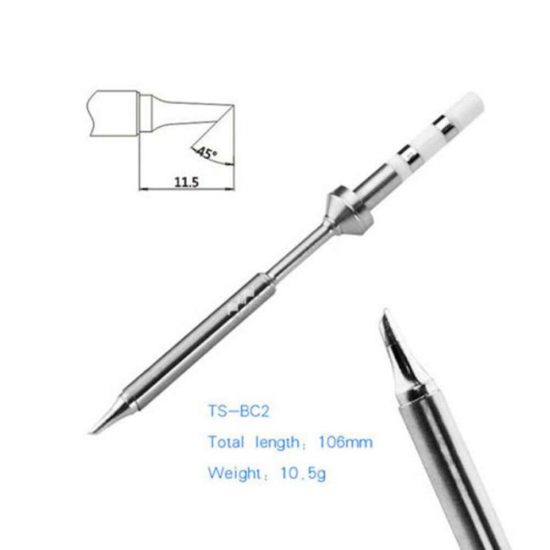 Miniware TS100/TS-101 Havya Uyumlu TS-BC2 Tip Akıllı Lehimle Havya Ucu