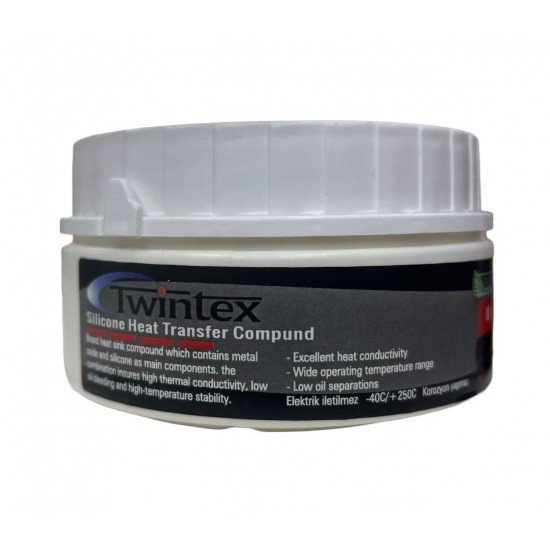 Twintex Silicone Heat Transfer Compound - 500 GR Twintex Silicone Heat Transfer Compound - 500 GR