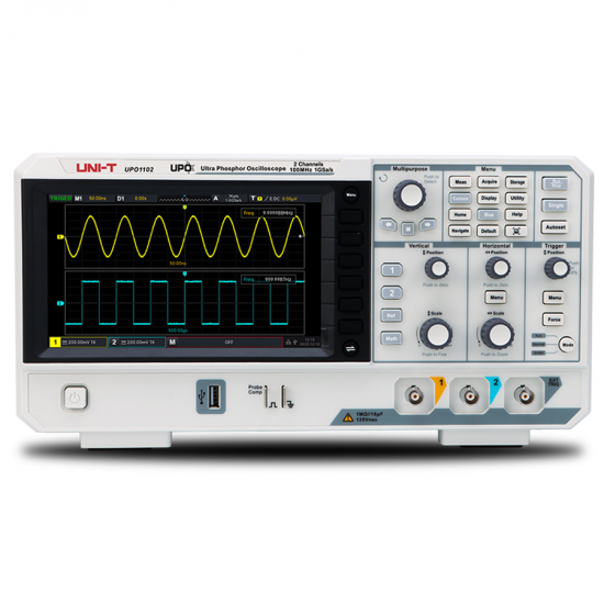 Unit UPO1102 Dijital Osiloskop 100MHz Unit UPO1102 Dijital Osiloskop 100MHz