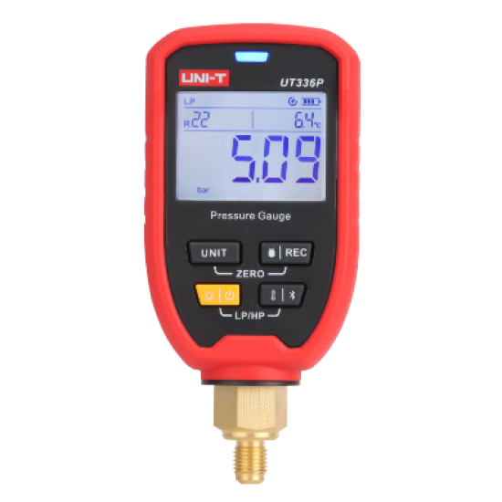 UNI-T UT336P KIT Kablosuz Basınç Ölçer ve Sıcaklık Kelepçesi Seti (Bluetooth, 60 Bar) UNI-T UT336P KIT Kablosuz Basınç Ölçer ve Sıcaklık Kelepçesi Seti (Bluetooth, 60 Bar)