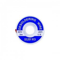 Class ZD 180 3mm Lehim Emme Teli Lehim Sökme Fitili