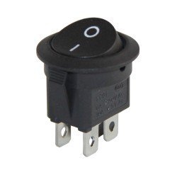 Yuvarlak Işıksız Anahtar ON-OFF 4P