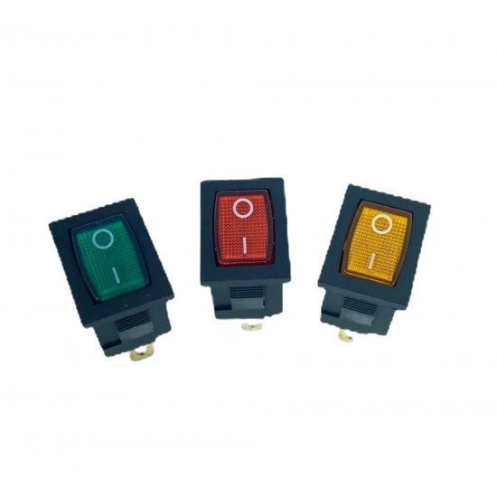 Mini Işıklı Anahtar 3P