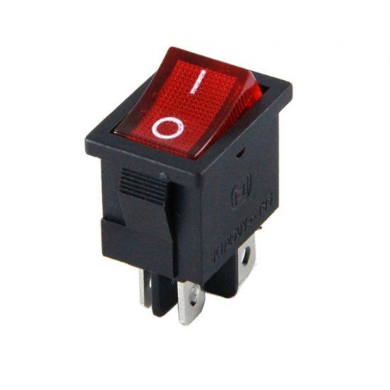 Mini Işıklı Anahtar 4P