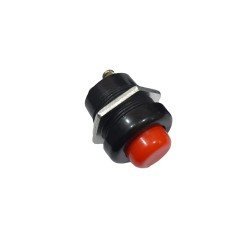 22MM PLASTİK BUTON KIRMIZI