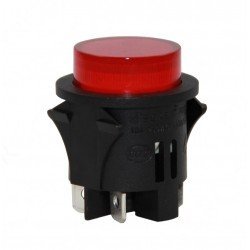 Anahtar Basmalı 4P Kalıcı Yuvarlak 25mm PS18-16N-2