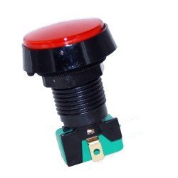 Atari Butonu 24mm 12V LEDli Kafa 43mm