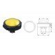 Atari Buton 24mm 12v Led (100mm Kafa)