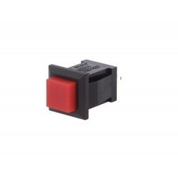 BUTON PLASTİK KALICILI 2P KIRMIZI PBS15B
