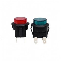 22MM PLASTİK ANAHTAR 12V 4P