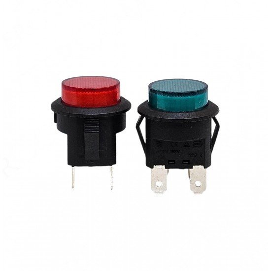 22MM PLASTİK ANAHTAR 12V 4P