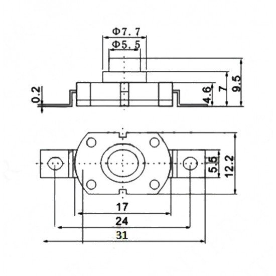 Çıt Çıt Anahtar Mini PBS-09