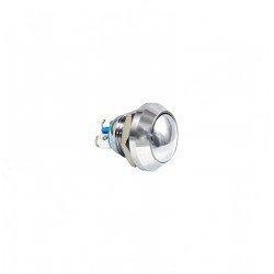 E81 12MM METAL IŞIKSIZ YAYLI BUTON - BOMBE - 1NO - IP67