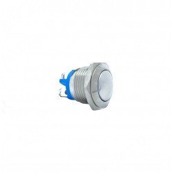 E40B 16MM METAL IŞIKSIZ YAYLI BUTON - BOMBE - 1 NO - IP67