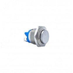 E40 16MM METAL IŞIKSIZ YAYLI BUTON - ÇIKIK KAFA - 1 NO - IP67