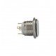 E35 16MM METAL BUTON YAYLI 12-24V YEŞİL LED 1NO