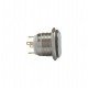 E38 16MM METAL BUTON YAYLI 12-24V TURUNCU LED 1NO