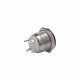 E39 16MM METAL BUTON YAYLI 12-24V BEYAZ LED 1NO