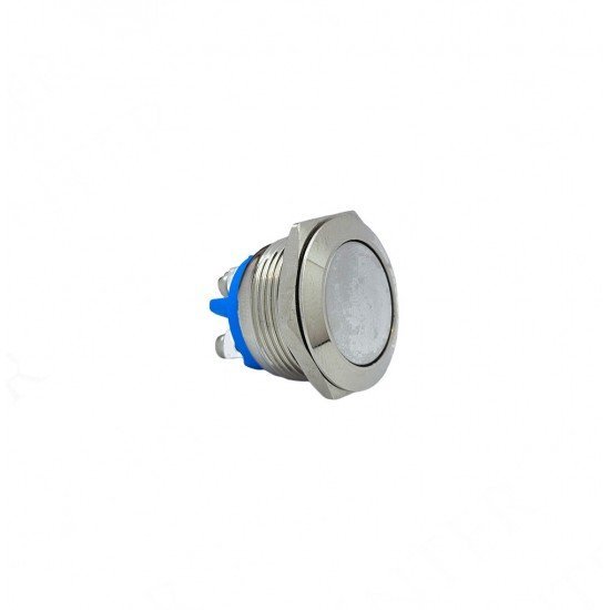 E98 19MM METAL BUTON YAYLI DÜZ KAFA 1NO