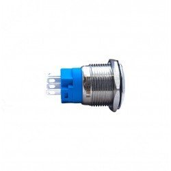 E58 19MM METAL BUTON YAYLI 12-24V YEŞİL LED 1NO/1NC