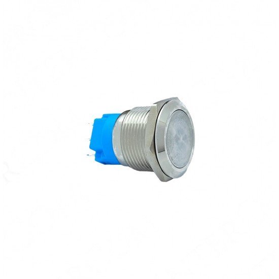 E65 19MM METAL KALICILI BUTON DÜZ KAFA LEDSİZ 1NO/1NC