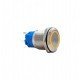 E48 19MM METAL BUTON KALICILI 12-24V TURUNCU LED 1NO/1NC