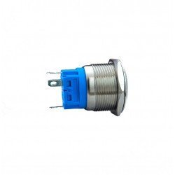 E70 22MM METAL BUTON YAYLI 12-24V YEŞİL LED 1NO/1NC