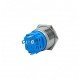 E70 22MM METAL BUTON YAYLI 12-24V YEŞİL LED 1NO/1NC