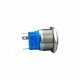 E76 22MM METAL BUTON KALICILI 12-24V TURUNCU LED 1NO/1NC