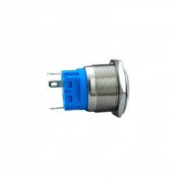 E88 22MM METAL BUTON KALICILI 12-24V BEYAZ LED 1NO/1NC