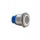 E88 22MM METAL BUTON KALICILI 12-24V BEYAZ LED 1NO/1NC