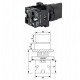 LAY5-ED33 22mm Kısa Mandal 1-0-2 Kalıcı (2NO)